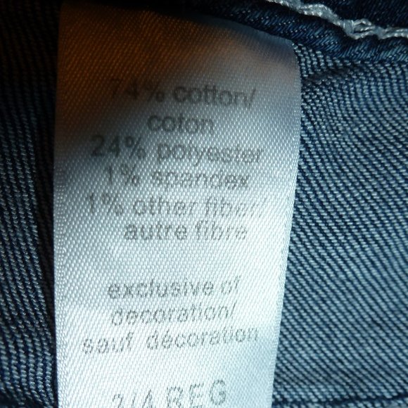 Maurices Washed Straight Leg Stretchy Hugging Jeans reg 4 - Picture 9 of 12